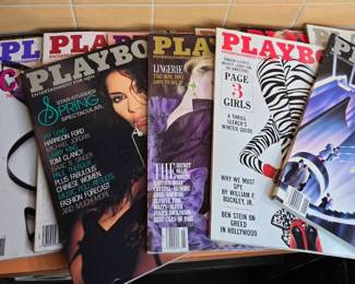 Playboy 1988 Collection With Holiday Anniversary Issue 12 Magazines