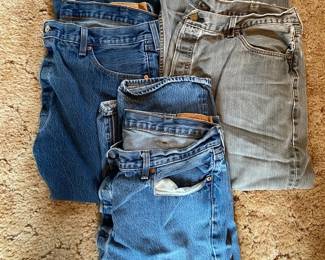 3 Pair Of Levi Jeans