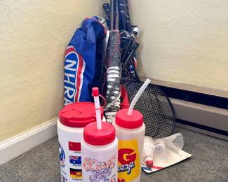 Vintage Seattle Goodswill Games Thermo Vintage Water Bottle RacketsNet  NHRADuffle Bag