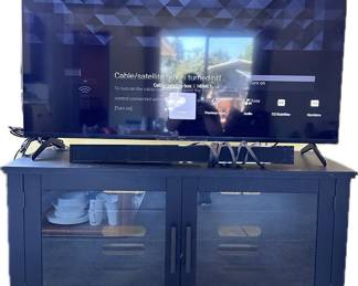 Sony Flat Screen TV Sony Speaker With Remote  TV Stand