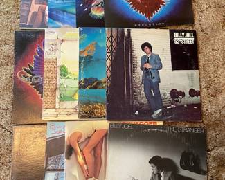 12 Vinyl Record Of Elton John Billy Joel Journey Other