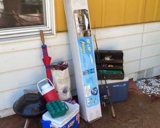 Odyssey Pop Up Gazebo Fishing Reelgear Coleman Cooler And Others