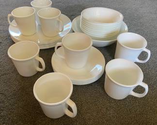 Corelle By Corning Dishes In White