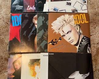 Vinyl Records Of INXS Idol Billy More