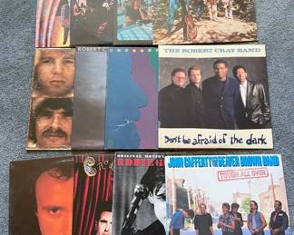 Vinyl Records Of The Robert Cray Band And Other