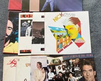 Vinyl Records Huey Lewis The News And Others