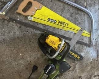 14 McCullough Saw Portland Saw And Two Hand Saws