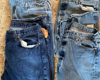 4 Mens Levi Jeans