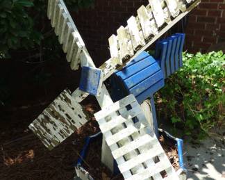 Yard Art Windmill