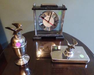 Silver Plate Eagle pieces