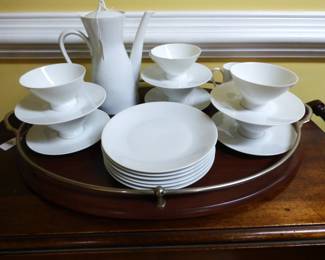 Rosenthal China Tea Set, Galley Tray