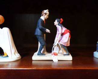 Norman Rockwell Figurines See Next 2 pictures