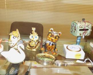 Hummel, sterling items, etc