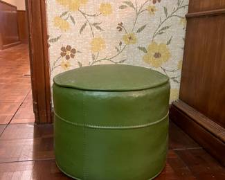 Vintage hassock footstool