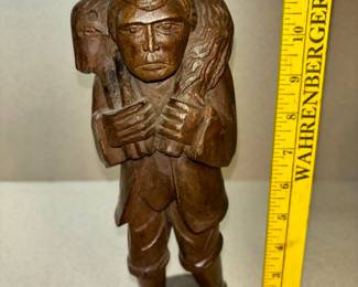 Wooden tabletop/bookcase sculptures