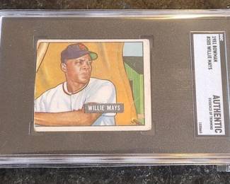 1951 BOWMAN WILLIE MAYS ROOKIE CARD