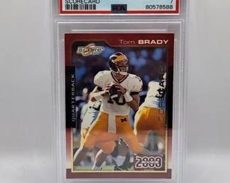 NUMBERD TOM BRADY ROOKIE! 2000 Scorecard Rookie #15/2000
