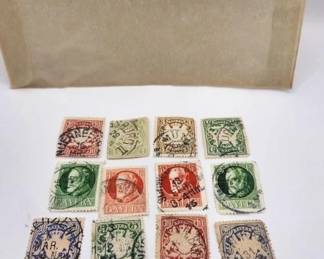 LOT OF VINTAGE ALBANIAN STAMPS