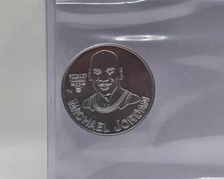 1991 MICHAEL JORDAN COIN