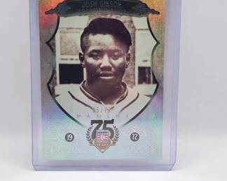 JOSH GIBSON PANINI HOLO CARD /75 