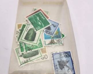 VINTAGE POLSKA STAMP COLLECTION