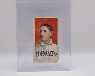 1909 T206 JIM McGINLEY CARD. AUTHENTIC . 