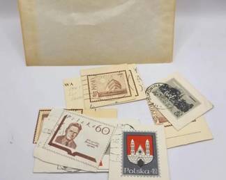 VINTAGE POLSKA STAMPS
