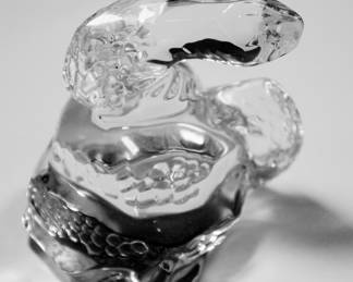 Baccarat Crystal Coiled Snake