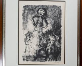 Title Unknown - Lithograph - Jean Jansem