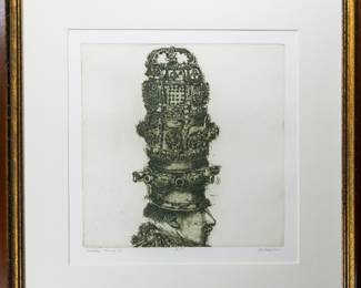 Dubious Honor I - Etching - Harvey Breverman