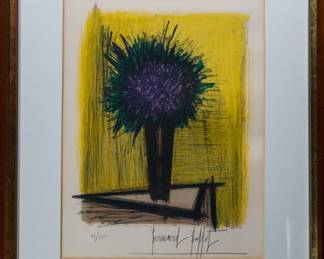 Flowers in Vase - Bernard Buffett