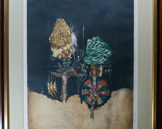 Explosion - Aquatint Lithograph - Johnny Friedlaender