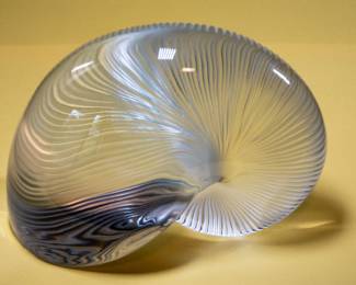 Baccarat Crystal Nautilus
