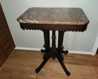 marble top hall table