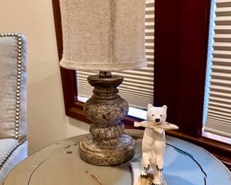 Tiny Lamp / Night light & Artist Bear small 