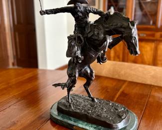 ‘Bronco Buster’ Remington Bronze 21”