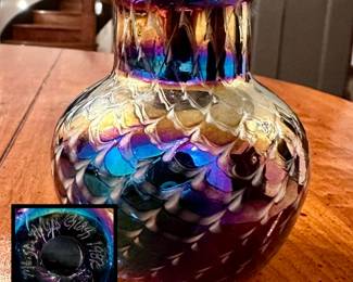 Signed Art Glass