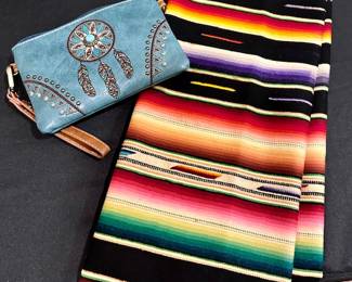 Western Leather & Serape 