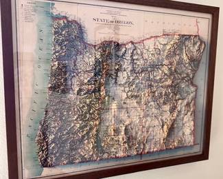 Oregon Relief Map