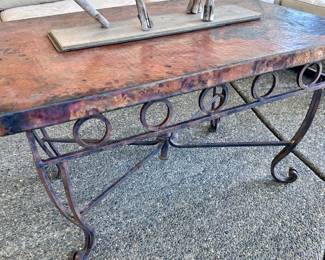 Industrial Rustic Iron/Metal
On Patio