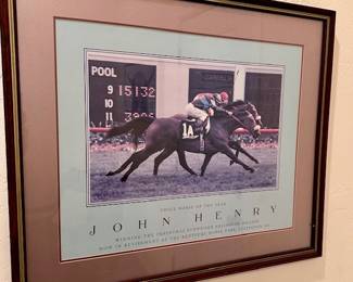 Kentucky Derby poster John Henry