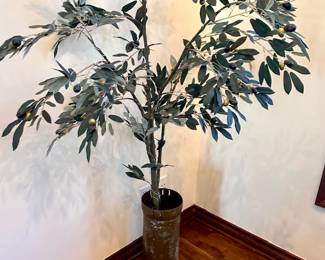 Small Olive Tree faux