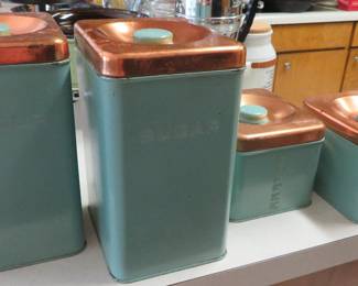 Lincoln Beautyware 1950's canister set