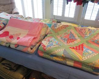 Quilts and quilt tops
