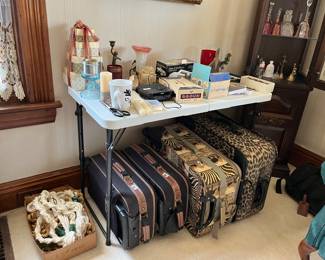 Household misc and luggage