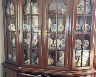 Large, gorgeous  large china cabinet 
