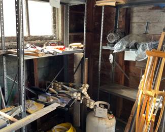 Garage hand tools and misc