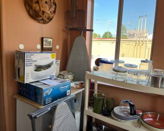 Lots more household in this room