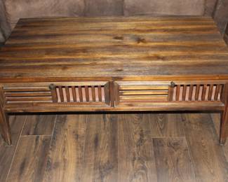 Riverside coffee table W-48”  D-28”  D-16”