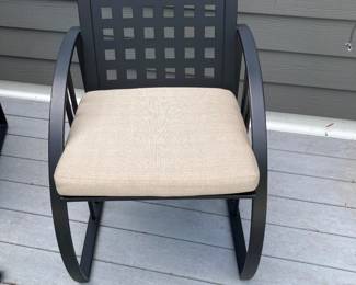 1 of 4 Outdoor Patio Arm Chairs 